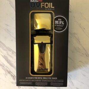 BaByliss Pro UV Disinfecting Metal Single-Foil Shaver